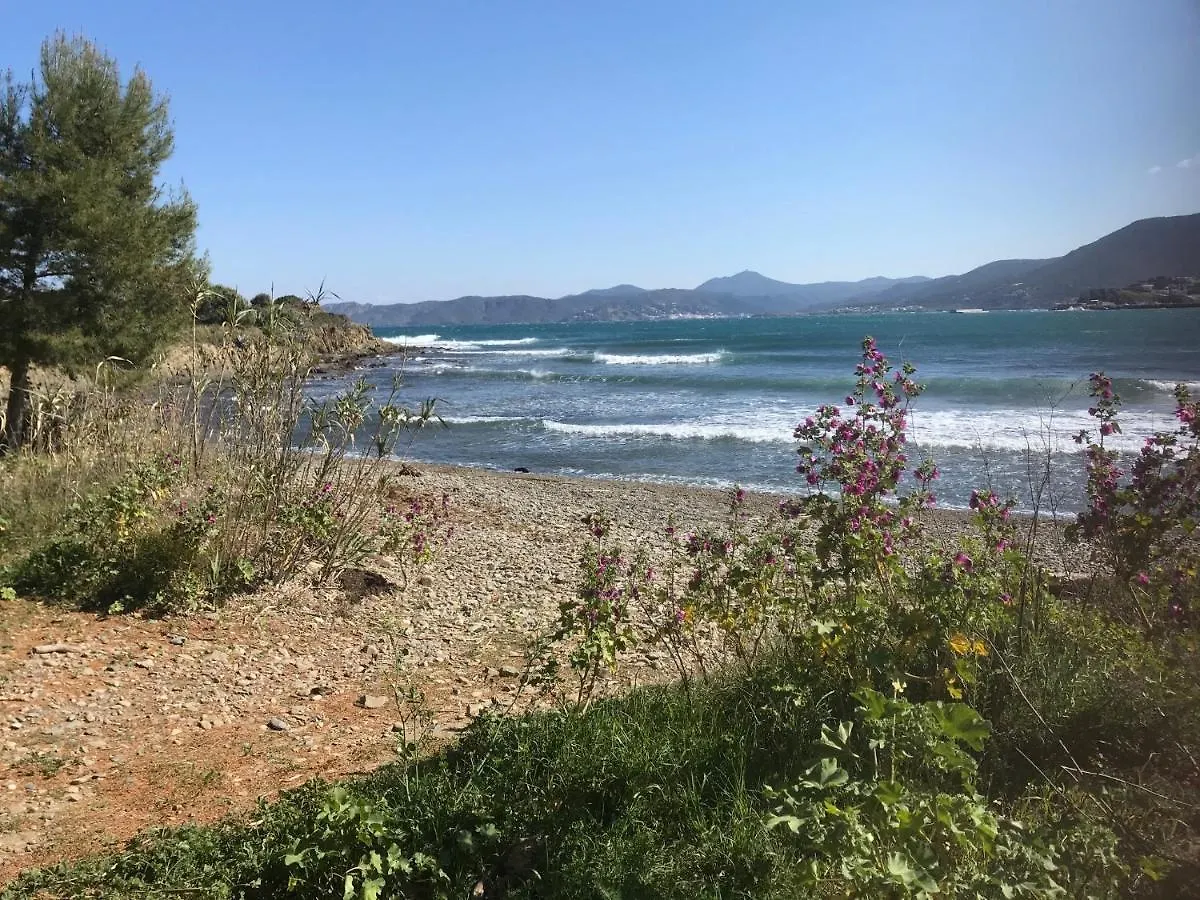 A Chic Four-Person Apartment By The Beach At Cap Ras Llança İspanya